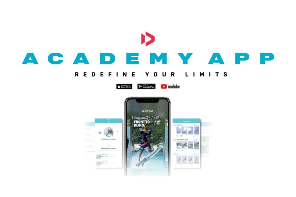 dutotone academy app, kiten lernen, videotutorials